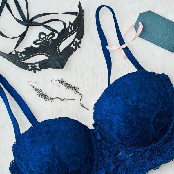 women blue underwear