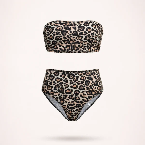 قیمت و خرید بیکینی 2 تیکه 5624 Leopard kelley boutique