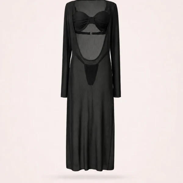 خرید بیکینی 3 تیکه 5651 مشکی kelley boutique