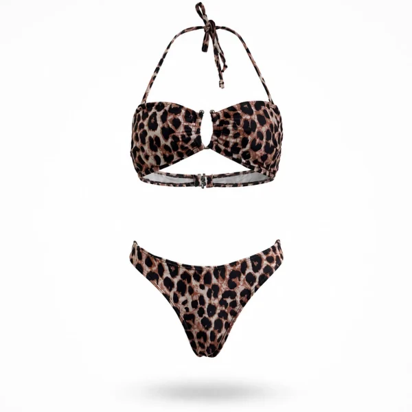 قیمت و خرید بیکینی 2 تیکه 5629 Leopard kelley boutique